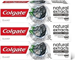 Fragrances, Perfumes, Cosmetics Whitening Toothpaste - Colgate Natural Extracts Charcoal + White