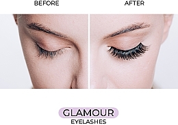 False Lashes - Sincero Salon Eyelashes Glamour (2pcs)  — photo N3