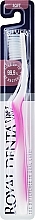 Soft Toothbrush with Silver Nano Particles, pink - Royal Denta Silver Soft Toothbrush — photo N1