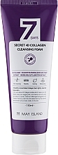 Fragrances, Perfumes, Cosmetics Collagen Face Cleansing Foam - May Island 7 Days Secret 4D Collagen Cleansing Foam