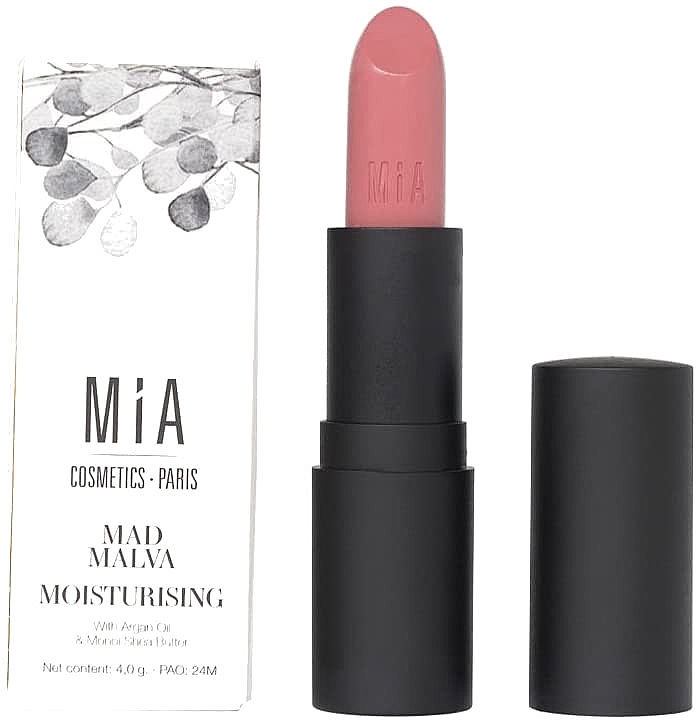 Moisturizing Lipstick - Mia Cosmetics Paris Moisturized Lipstick (507 -Mad Malva) — photo N2