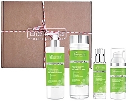 Fragrances, Perfumes, Cosmetics Set - Bielenda Professional SupremeLab Sebio Derm (gel/200ml + ser/30 ml + tonic/200 ml + cr/50 ml)