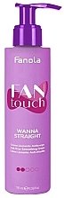 Fragrances, Perfumes, Cosmetics Smoothing Anti-Frizz Cream - Fanola Fantouch Wanna Straight Anti-Frizz Smoothing Cream