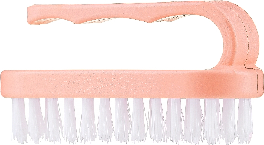 Small Hand & Nail Brush, peach - LULA — photo N1