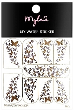 Fragrances, Perfumes, Cosmetics Butterflies False Nails 5 - MylaQ My Water Sticker