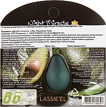 Capsule Night Face Mask 'Avocado' - Lassie'el Night Miracle Avocado Sleeping Mask — photo N2