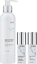 Fragrances, Perfumes, Cosmetics Set - Ofra Eye Care Solution Trio (eye/gel/36ml + eye/cr/36ml + eye/lot/240ml)