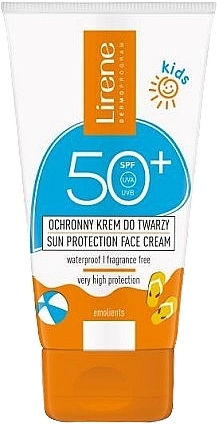 Kids Sun Protection Face Cream SPF 50 - Lirene Kids Sun Protection Face Cream SPF 50 — photo N1