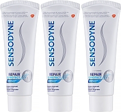 Set - Sensodyne Repair&Protect Whitening (toothpaste/3x75ml) — photo N2