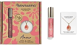 Sentastic Amour - Set (edp/15ml + necklace) — photo N2