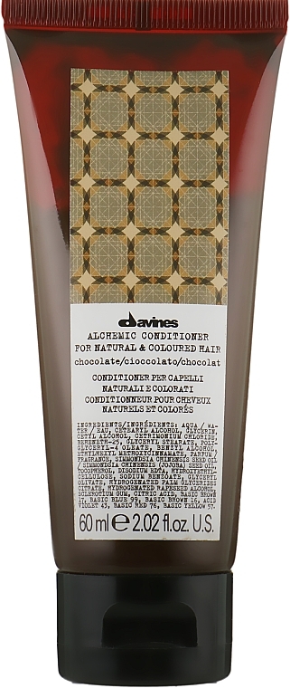 Conditioner for Natural & Colored Hair (chocolate) - Davines Alchemic Conditioner — photo N2