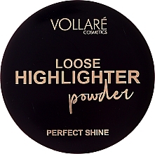 Fragrances, Perfumes, Cosmetics Loose Highlighter - Vollare Loose Highlighter Powder Perfect Shine