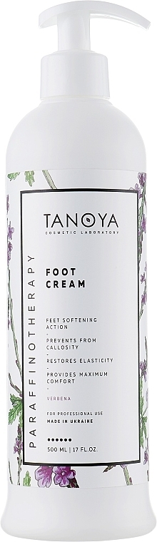 Foot Cream - Tanoya Paraffinotherapy — photo N3