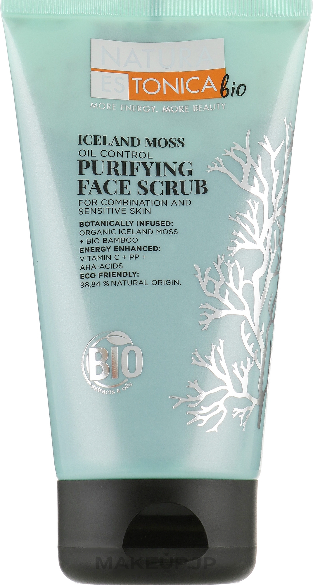 Face Cleansing Scrub 'Iceland Moss' - Natura Estonica Iceland Moss Face Scrub — photo 150 ml