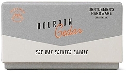 Scented Candle, 3 wicks - Gentleme's Hardware Soy Wax Candle 586 Bourbon Cedar — photo N1