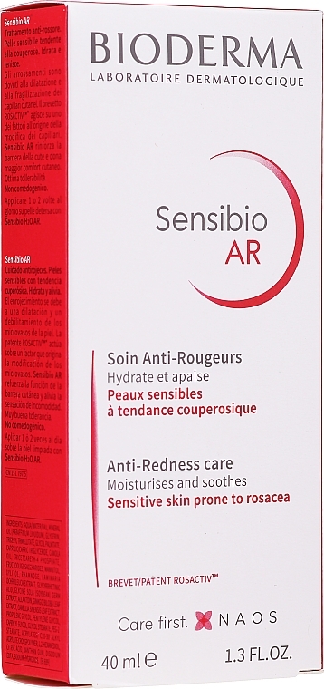 Anti-Redness Cream - Bioderma Sensibio AR Anti-Redness Cream — photo N1