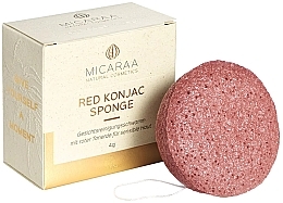 Fragrances, Perfumes, Cosmetics Red Clay Konjac Sponge - Micaraa Red Konjak Sponge