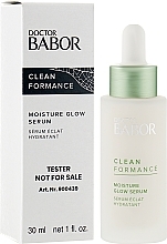 Fragrances, Perfumes, Cosmetics Hydrating Serum  - Babor Doctor Babor Clean Formance Moisture Glow Serum (tester)