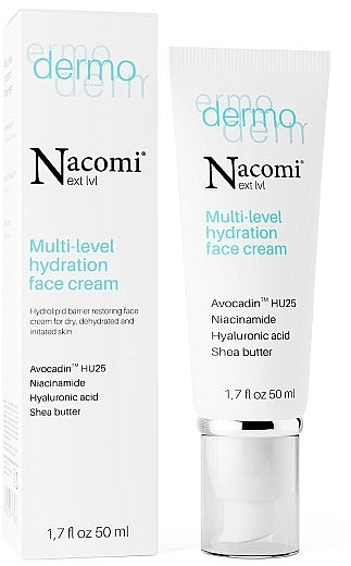 Moisturizing face cream - Nacomi Multi-level Hydration Face Cream — photo N4