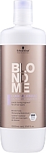Neutralizing Shampoo for Cool Blonde Hair - Schwarzkopf Professional BlondMe Cool Blondes Neutralizing Shampoo — photo N5