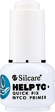 Fragrances, Perfumes, Cosmetics Nail Primer, wiht pump - Silcare Help To Quick Fix Myco Primer