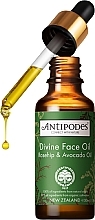 Rose Hips & Avocado Face Oil - Antipodes Divine Avocado & Rosehip Face Oil — photo N2