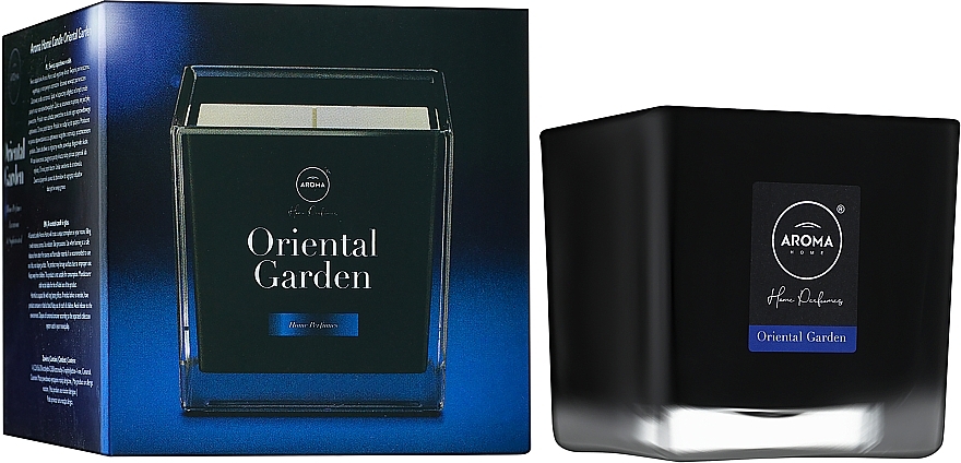 Aroma Home Black Series Oriental Garden - Scented Candle — photo N2