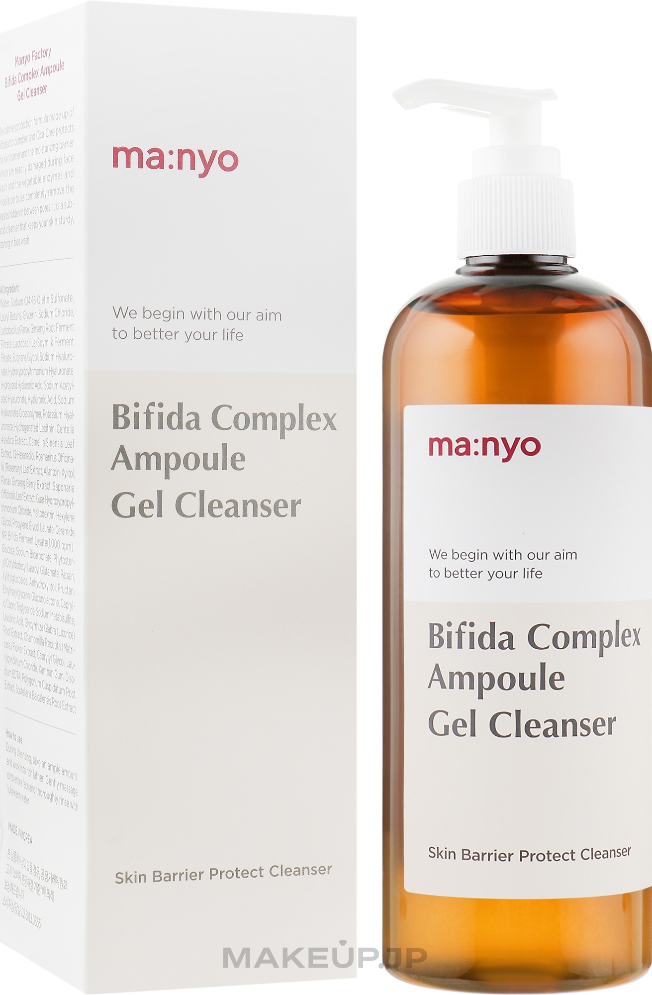 Bifidobacteria & Lactobacilli Cleansing Gel - Manyo Bifida Complex Ampoule Gel Cleanser — photo 400 ml