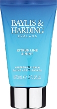 Set - Baylis & Harding Men's Citrus Lime & Mint (hair/b/wash/100ml + a/sh/balm/50ml + face/wash/100ml) — photo N5