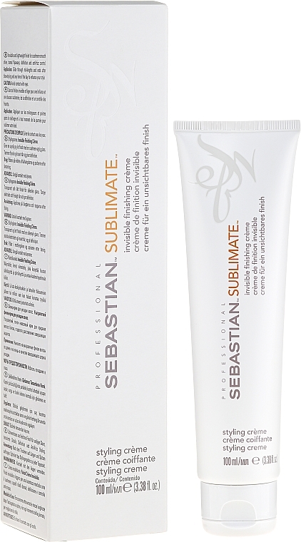 Finishing Hair Cream - Sebastian Professional Sublimate Invisible Finishing Cream — photo N1
