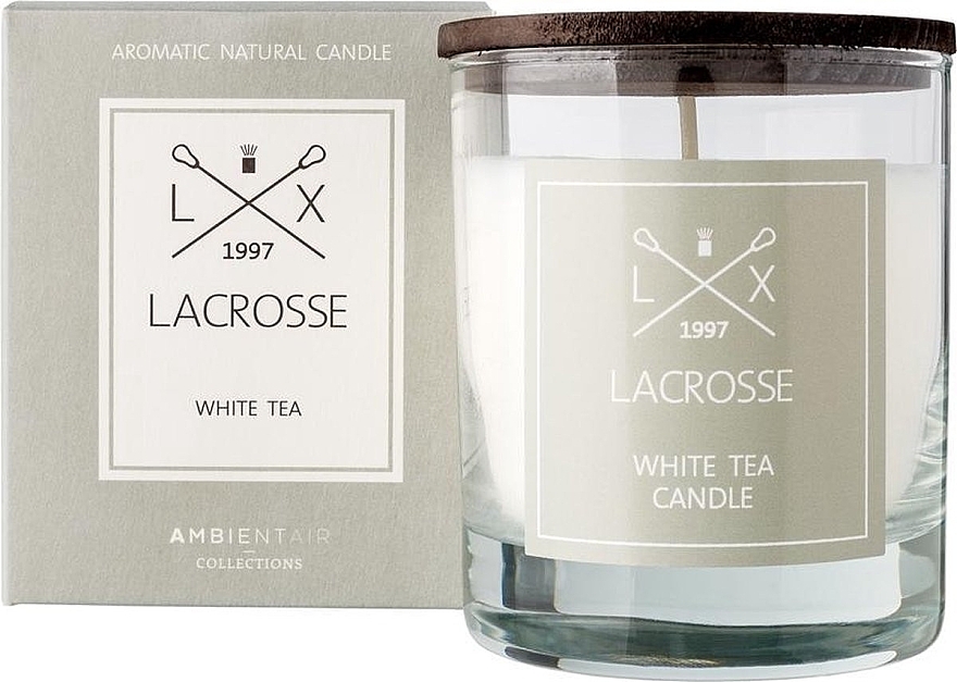 Scented Candle - Ambientair Lacrosse White Tea Candle — photo N6