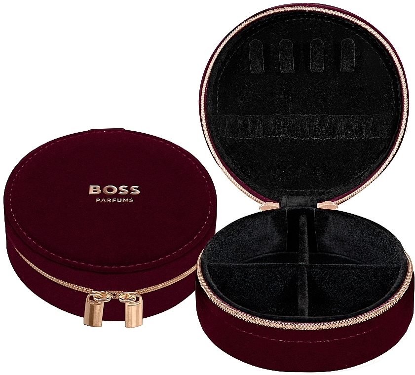 GIFT! Burgundy Box - Hugo Boss Perfumes — photo N1