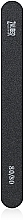 Fragrances, Perfumes, Cosmetics Black Narrow Nail File, 80/80, 03-002A - Zauber