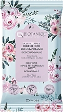 Cleansing Makeup Remover Wipes, 25 pcs. - Biotanique Cleansing Make-up Remover Wipes — photo N1