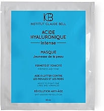 Fragrances, Perfumes, Cosmetics Hyaluronic Acid Face Mask - Institut Claude Bell Acid Hyaluronic Intense Mask