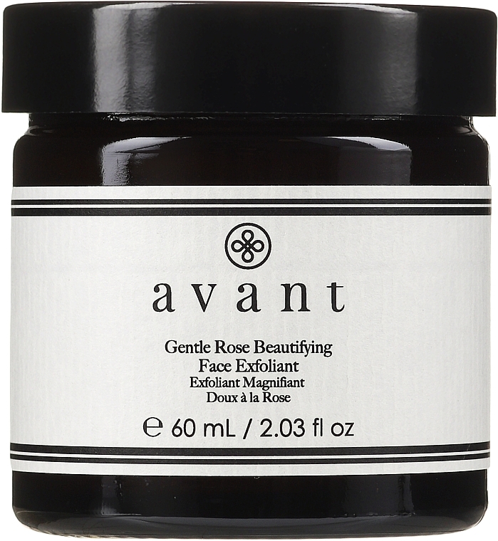 Anti-Aging Face Cream Exfoliant with Rose Extract - Avant Skincare Gentle Rose Beautifying Face Exfoliant — photo N2