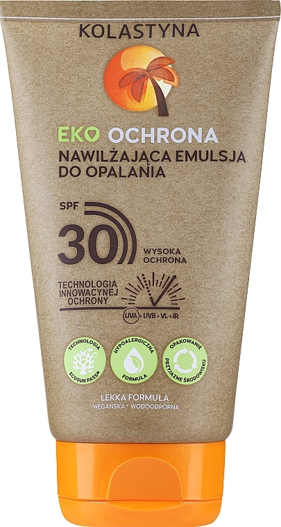 Sunscreen Lotion - Kolastyna ECO Protection Milk SPF30 — photo N4