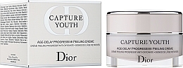 Antioxidant Repair Cream - Dior Capture Youth Age-Delay Progressive Peeling Creme — photo N1
