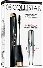 Fragrances, Perfumes, Cosmetics Set - Collistar Mascara Design Kit (Mascara/11ml + Pinzetta)