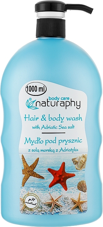Sea Salt Shampoo-Shower Gel - Naturaphy — photo N3