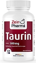 Fragrances, Perfumes, Cosmetics Taurine Dietary Supplement for Cardiovascular Health, 500 mg - ZeinPharma Taurine 500mg Capsules