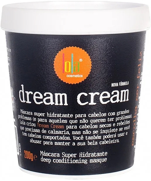 Dry and Unruly Hair Hydrating Mask - Lola Cosmetics Dream Cream Mask — photo N1