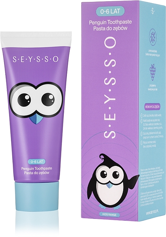 Kids Toothpaste - SEYSSO Kids Penguin — photo N2