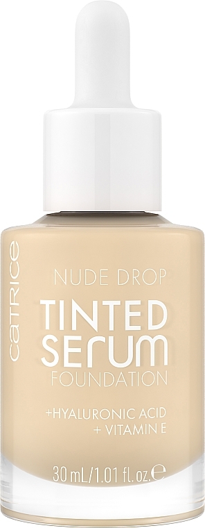 Foundation - Catrice Nude Drop Tinted Serum Foundation — photo N1