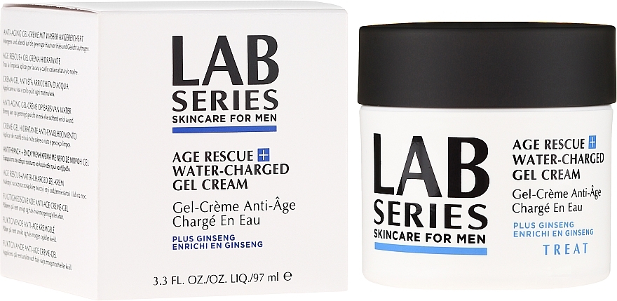 Moisturizing Anti-Wrinkle Gel Cream - Lab Series Age Rescue + Water-Charged Gel Cream — photo N1