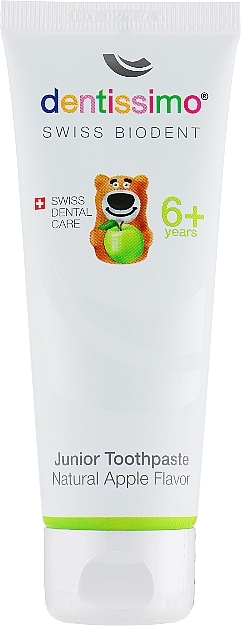 Kids Toothpaste - Dentissimo Junior Toothpaste Apple — photo N2