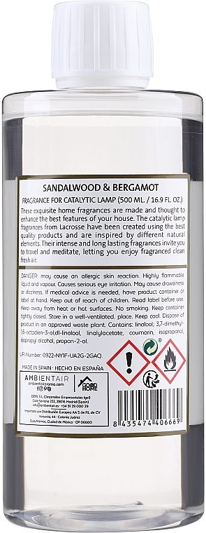 Sandalwood & Bergamot Lamp Fragrance - Ambientair Lacrosse Sandalwood & Bergamot Lamp Fragrance — photo N6