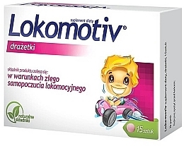 Dietary Supplement, pills - Aflofarm Lokomotiv — photo N1