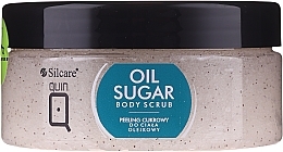 Body Oil Sugar Peeling - Silcare Quin Sugar Body Peel Oil — photo N2