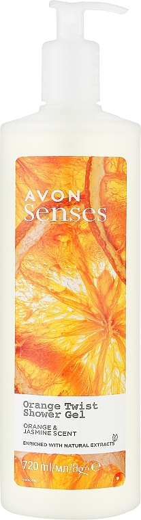 Juicy Orange Shower Gel - Avon Senses Shower Gel — photo N2